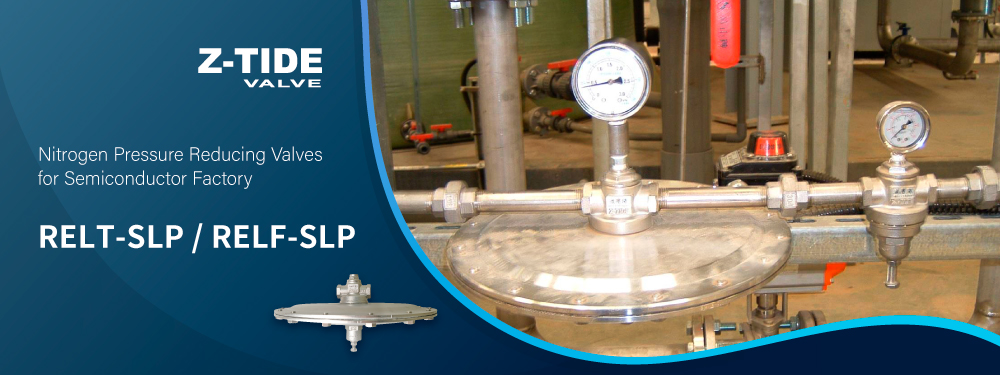 Nitrogen Z-Tide Micro Pressure Type Direct Acting Pressure Reducing Valve for Semiconductor Factory in Taiwan