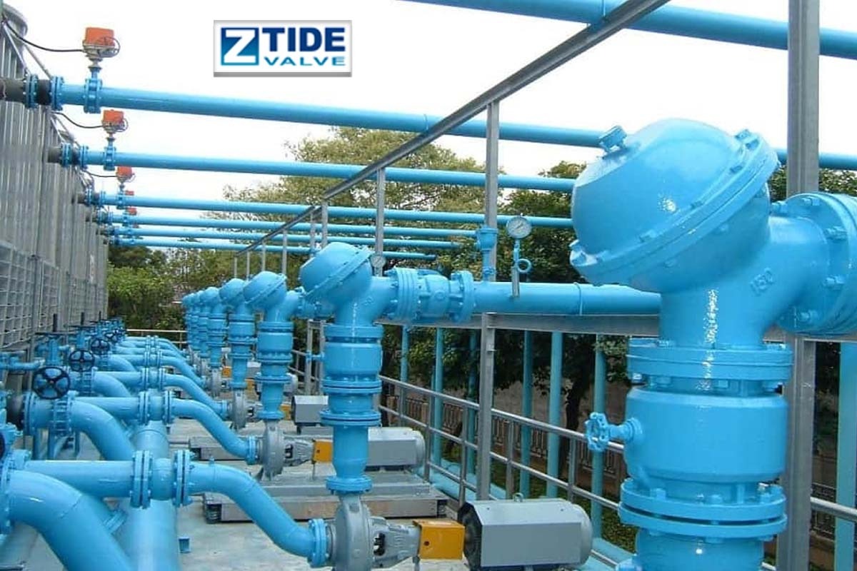 L-Style Water Hammer Arrestor for Taiwan Water Treatment Plant